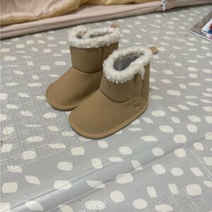 Carter's Tan Kids Boots with Cozy Lining